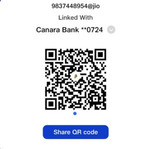 Krishna Hosting QR Code